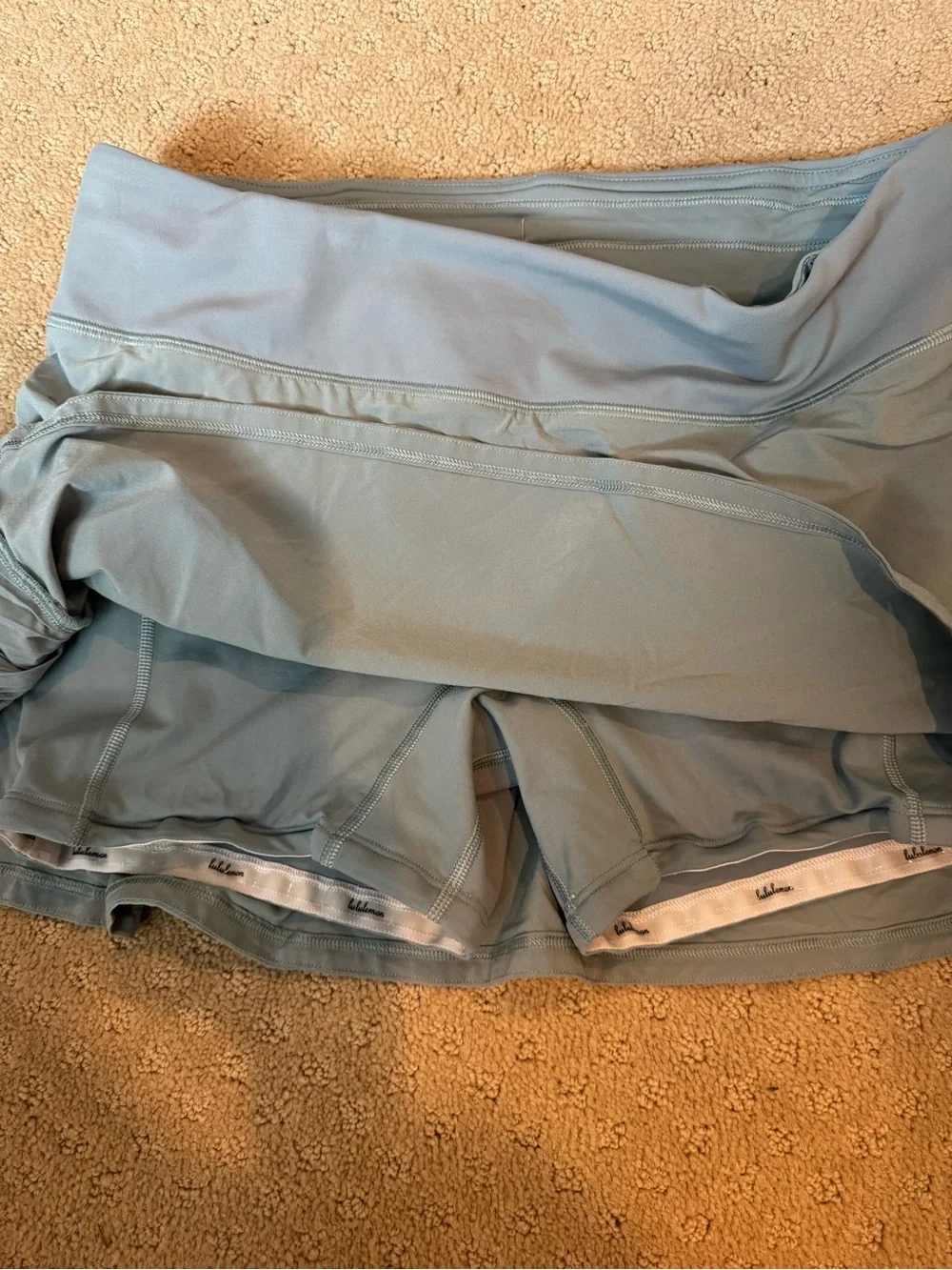 lululemon athletica Slate Blue Active Mini Skirt